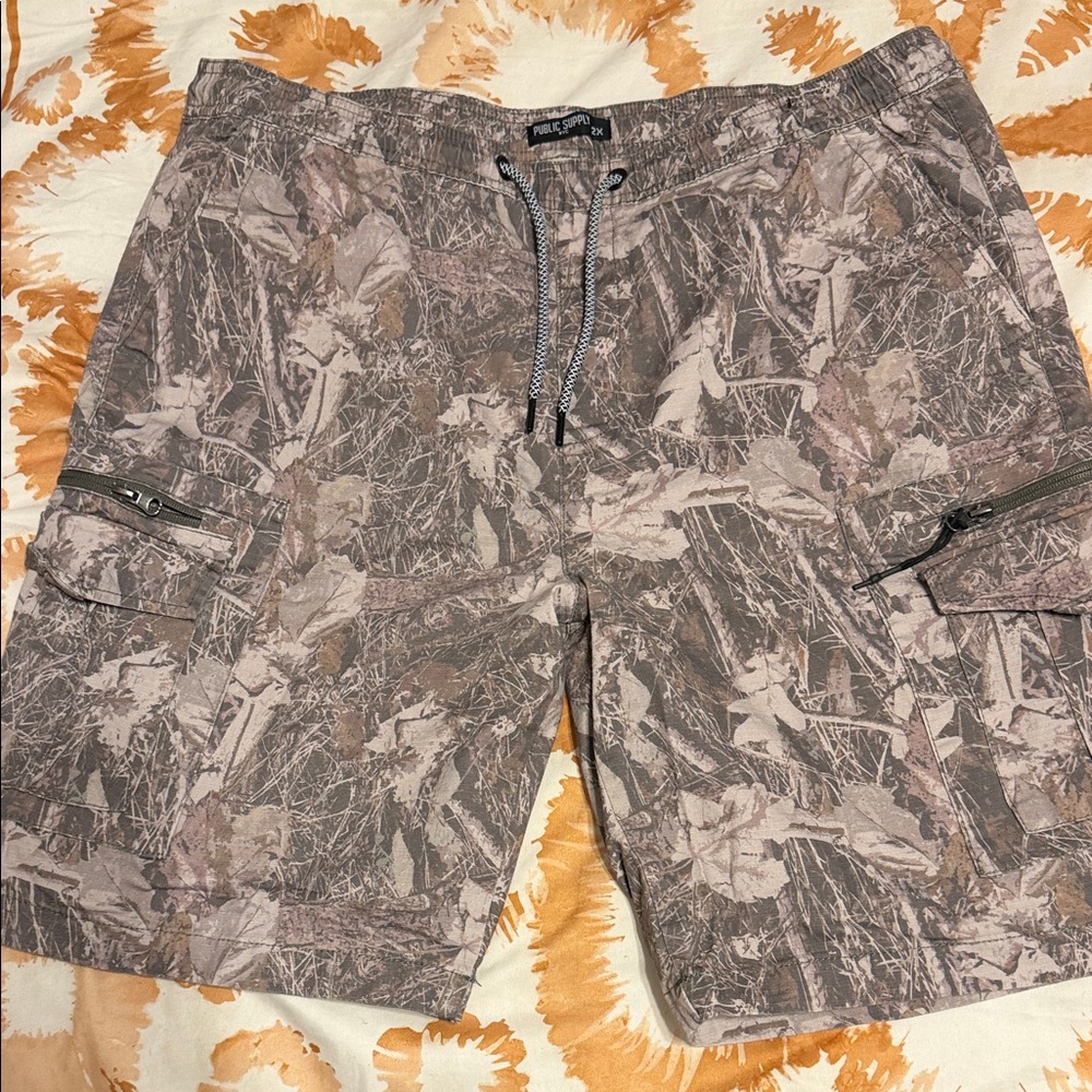 Men's Camouflage Cargo Shorts